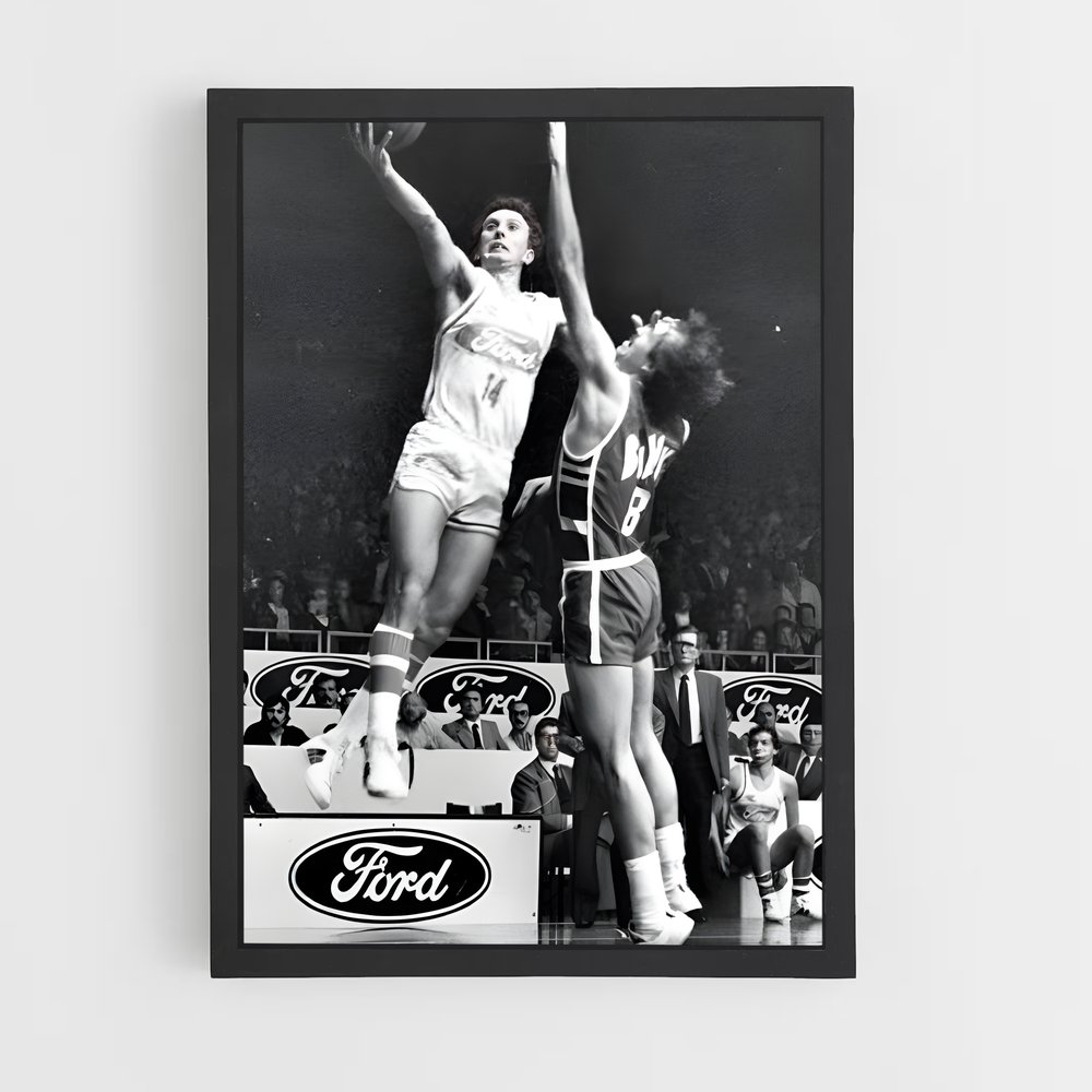 Poster Olimpia milano panier – affiche Basketball (vue 2)